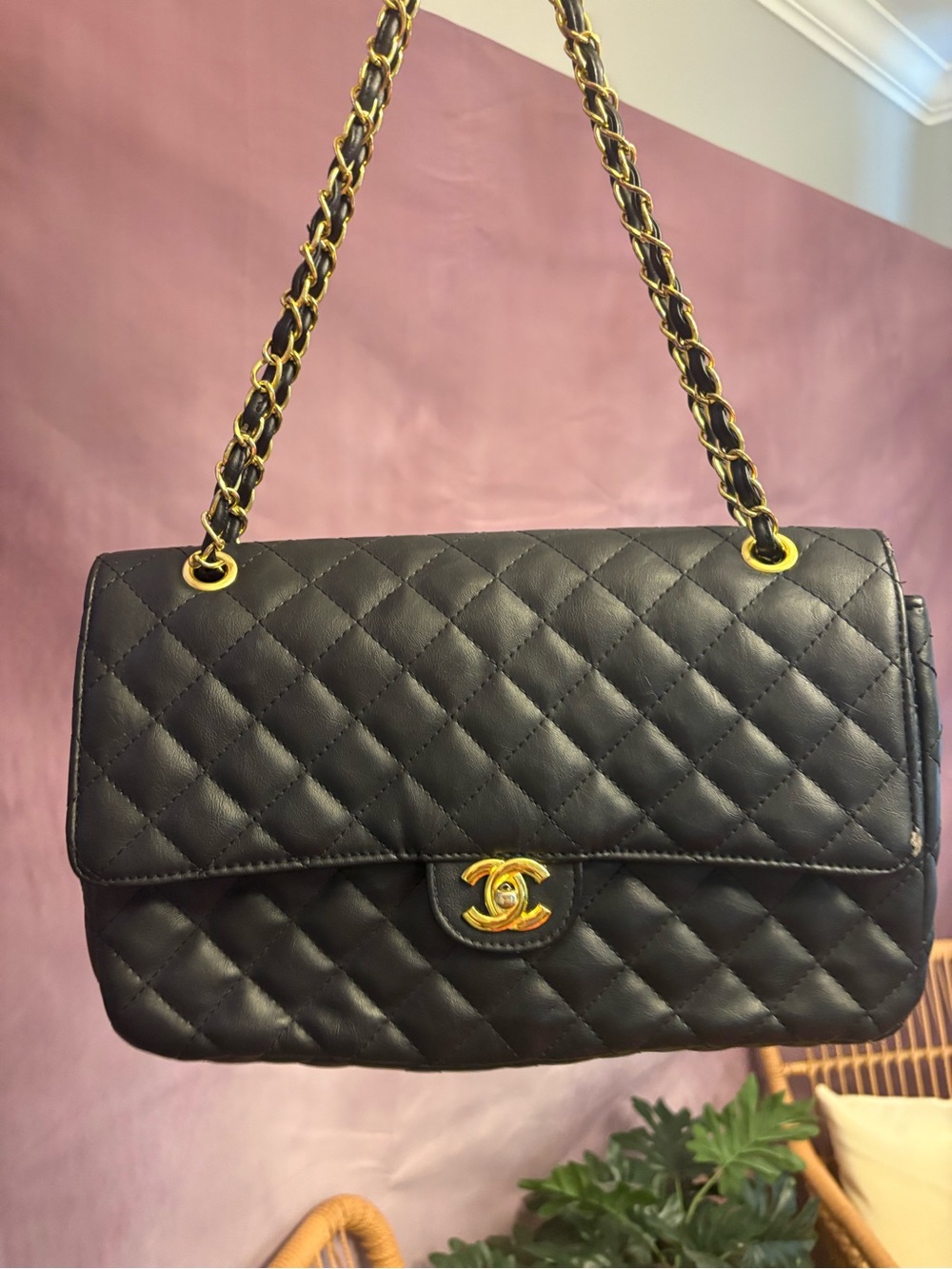Authentic Chanel Medium Classic Flap Bag